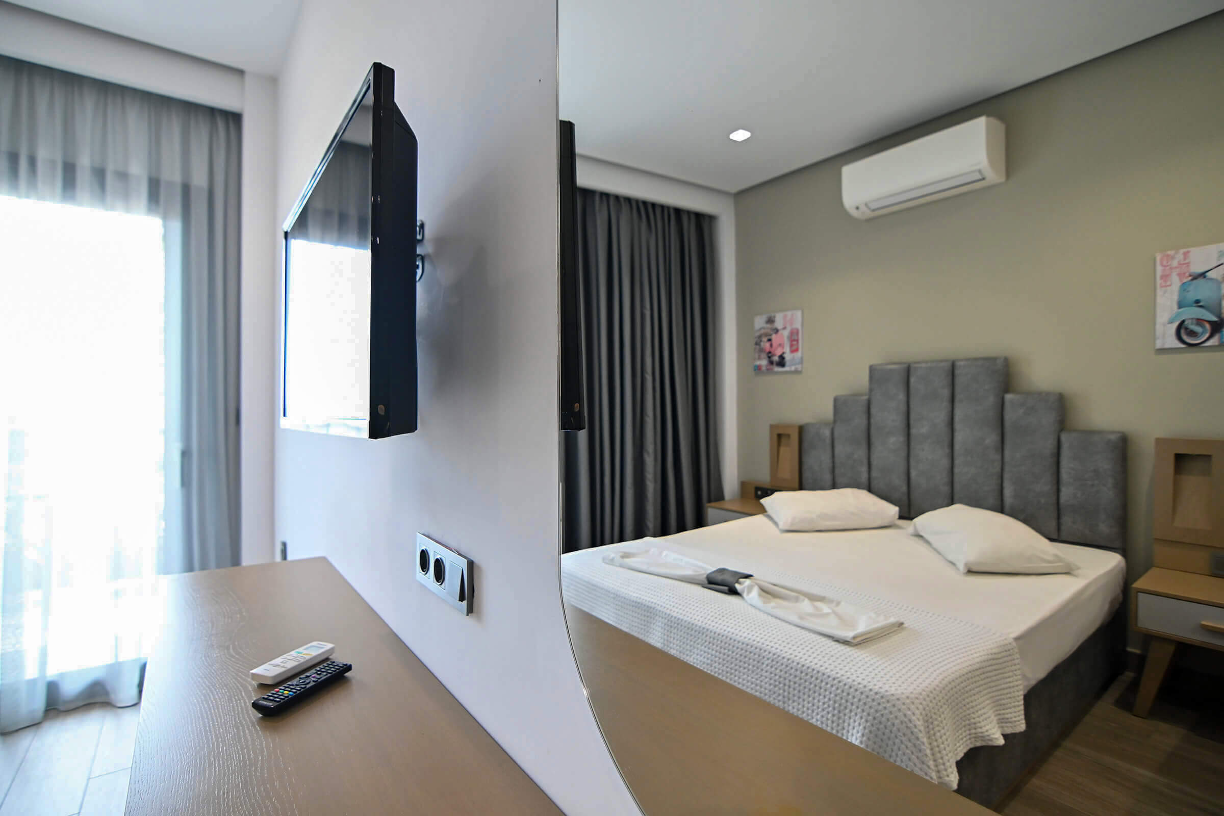 Junior Suite with Sea View | Amalia Rooms Sea View | Nea Vrasna