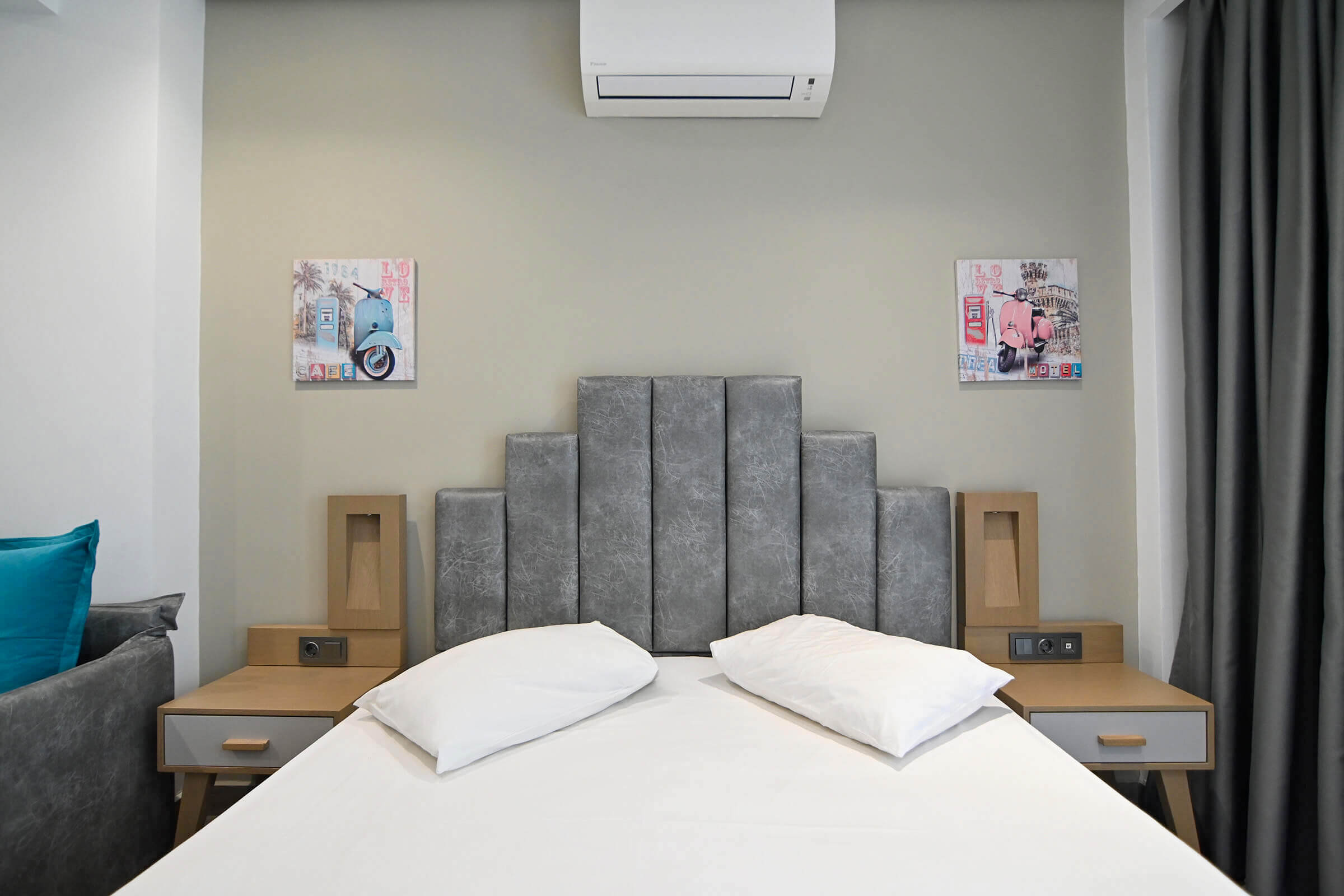 Junior Suite with Sea View | Amalia Rooms Sea View | Nea Vrasna