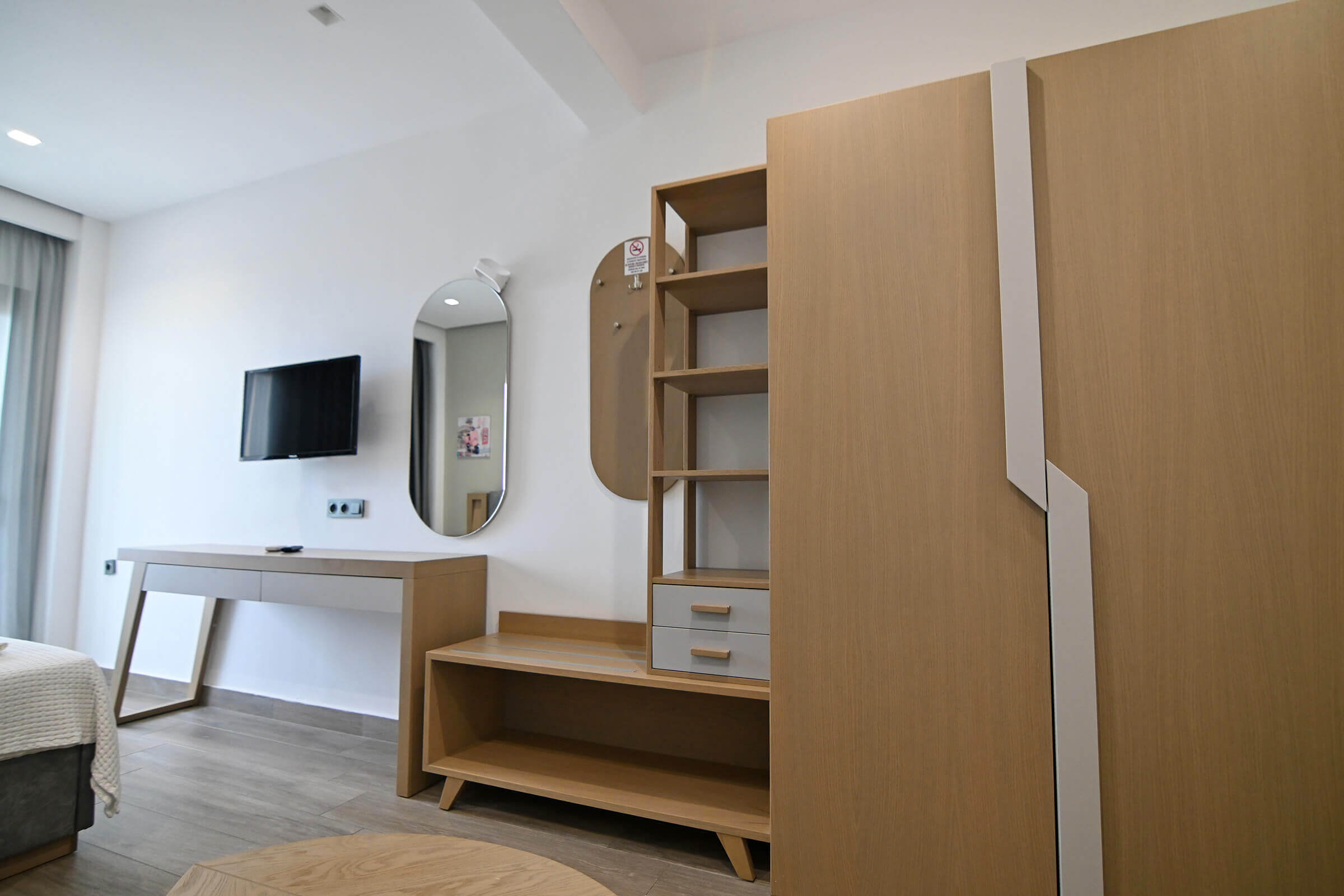 Junior Suite with Sea View | Amalia Rooms Sea View | Nea Vrasna