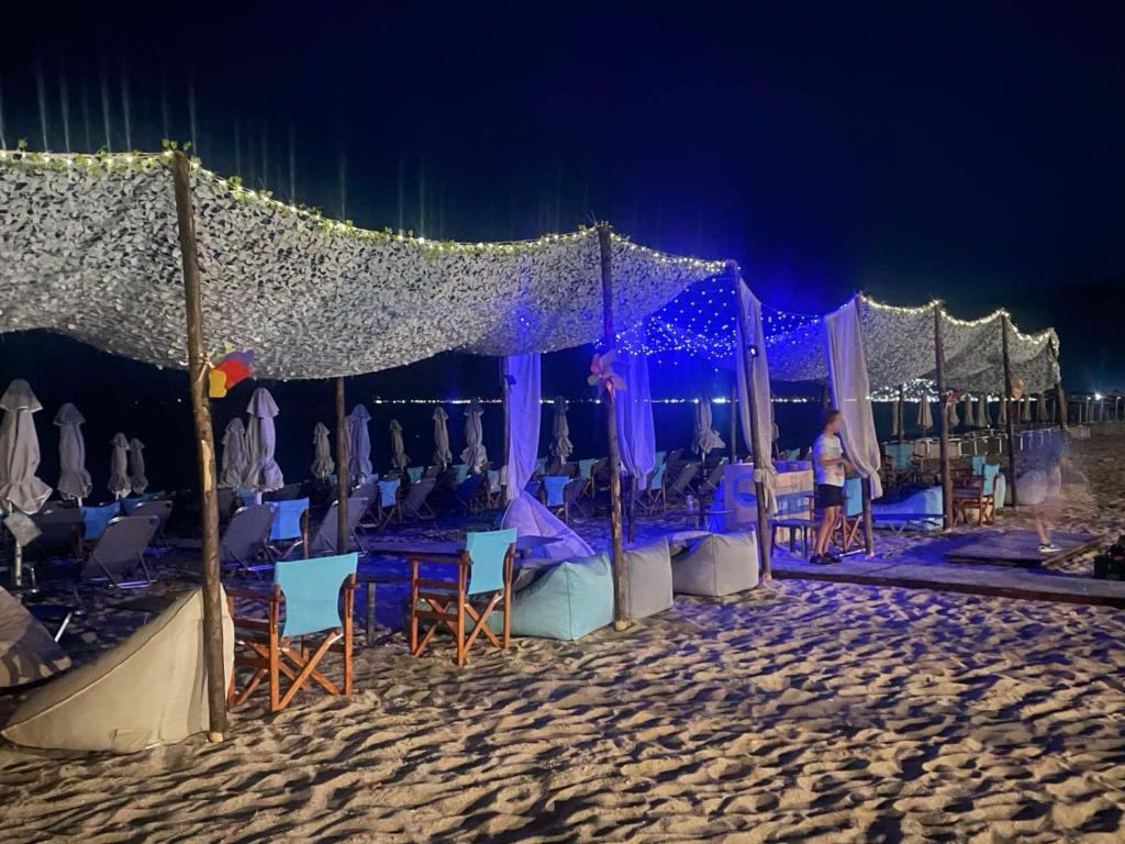 Villa Amalia Sun Beach | Organized Beach | Nea Vrasna