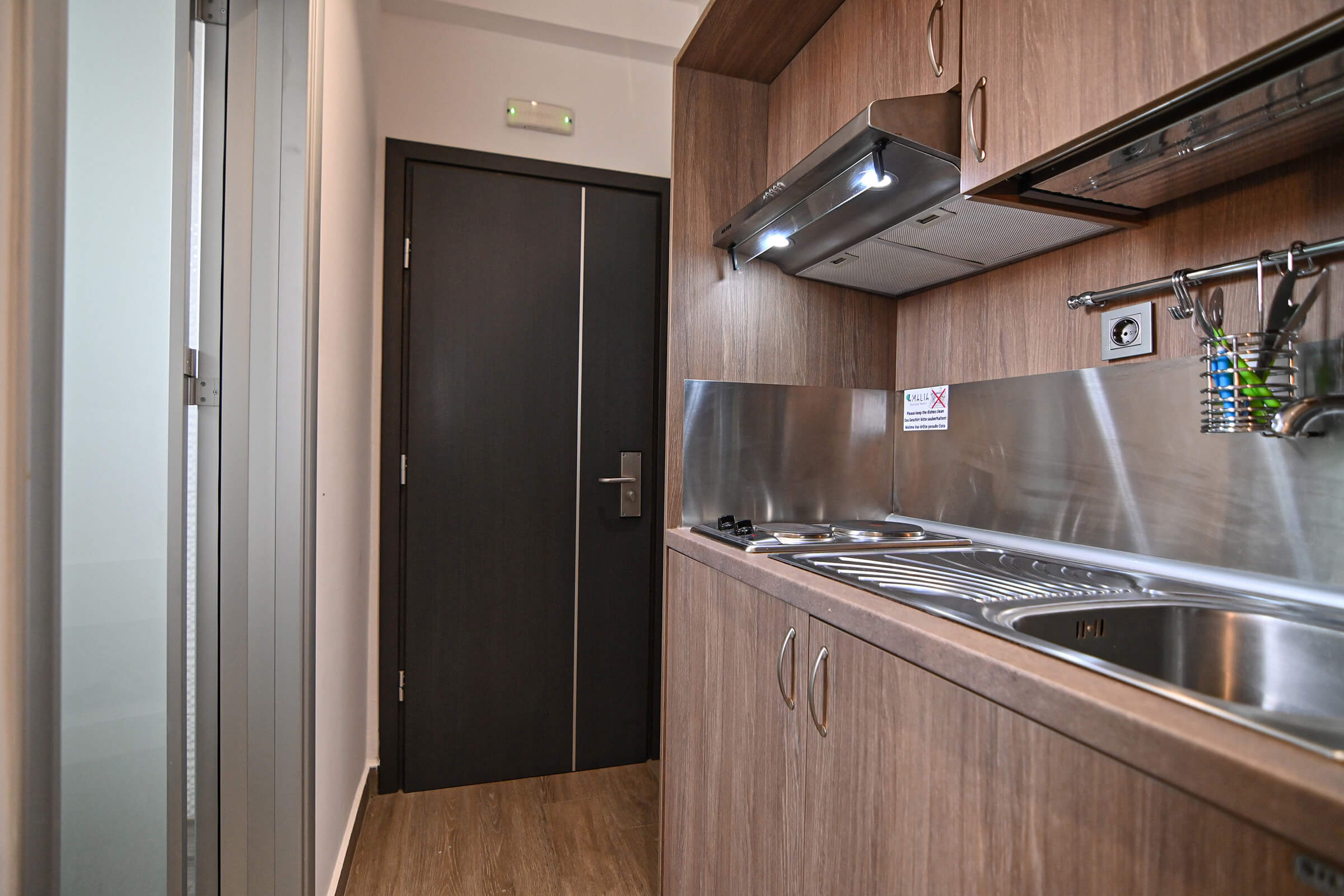 Deluxe Double Room with Sea View | Amalia Rooms Sea View | Nea Vrasna