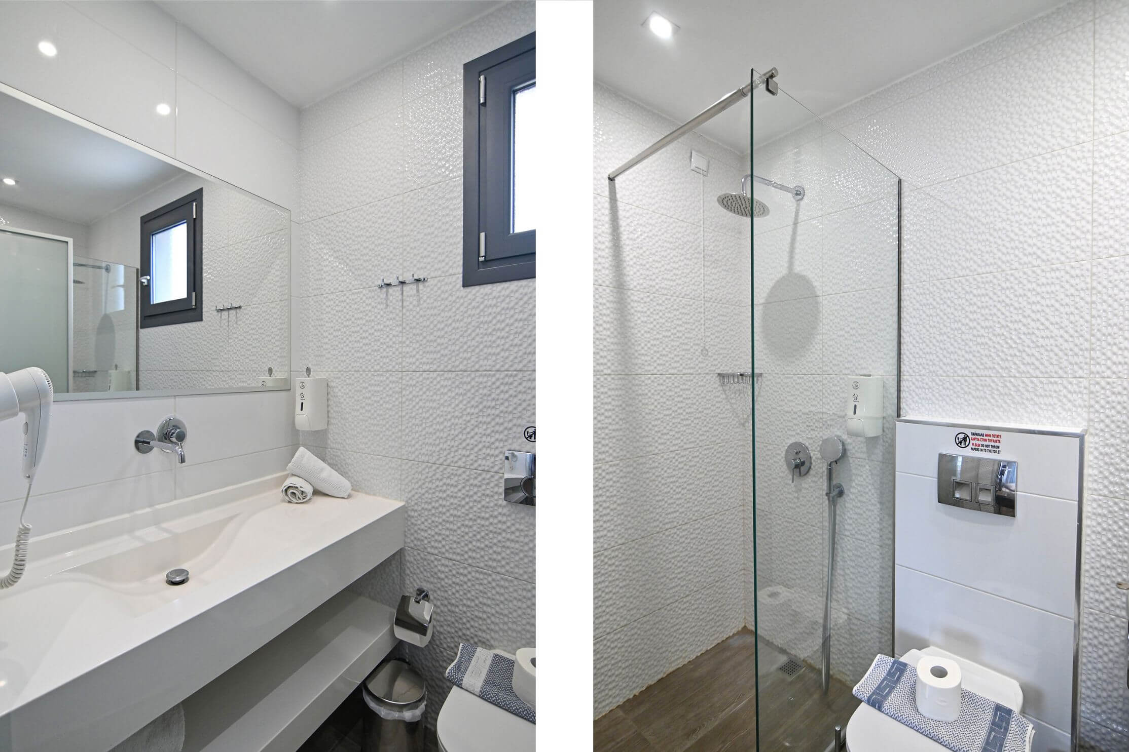 Deluxe Double Room with Sea View | Amalia Rooms Sea View | Nea Vrasna