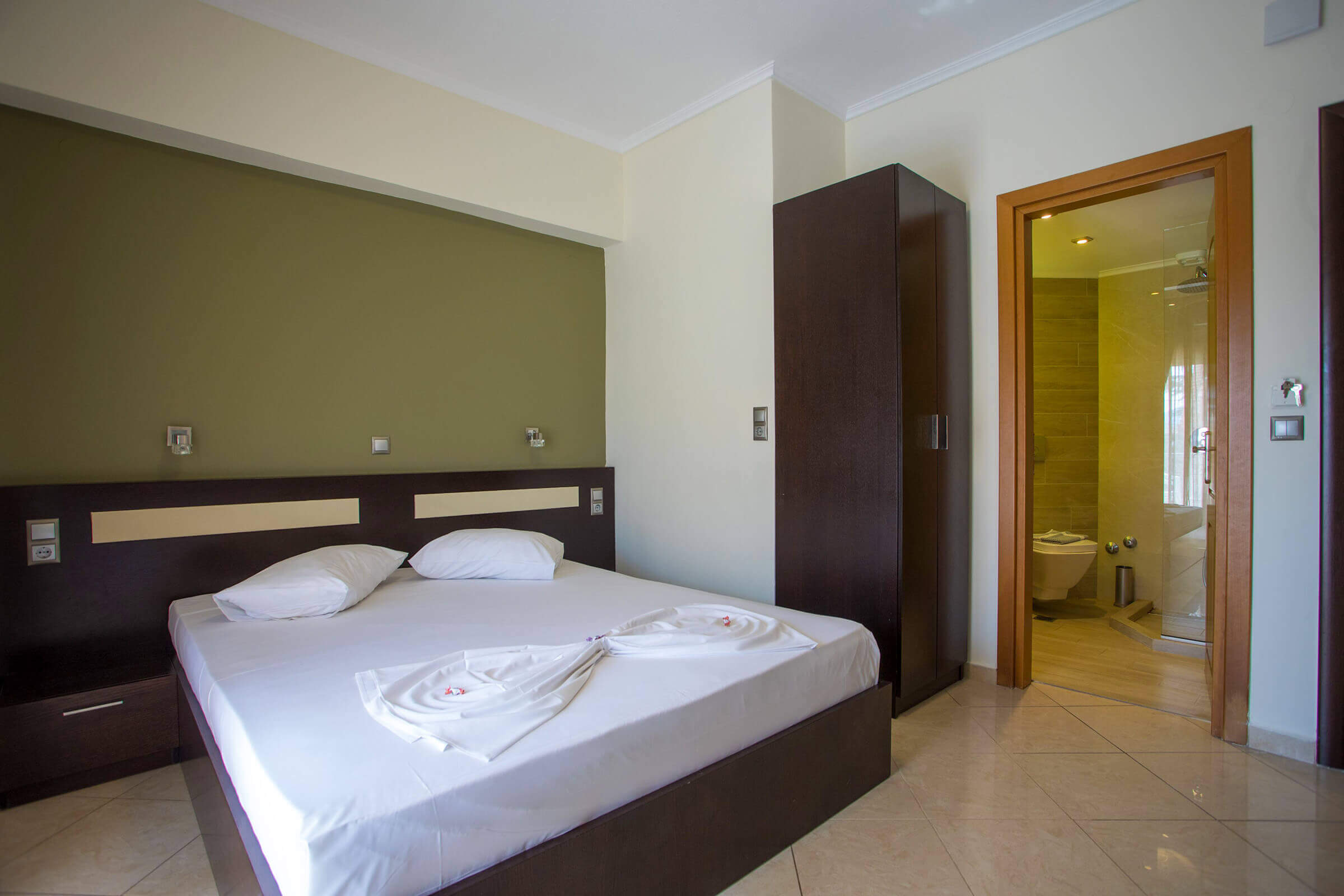 Deluxe Double Room with Sea View | Villa Amalia Sun Beach | Nea Vrasna