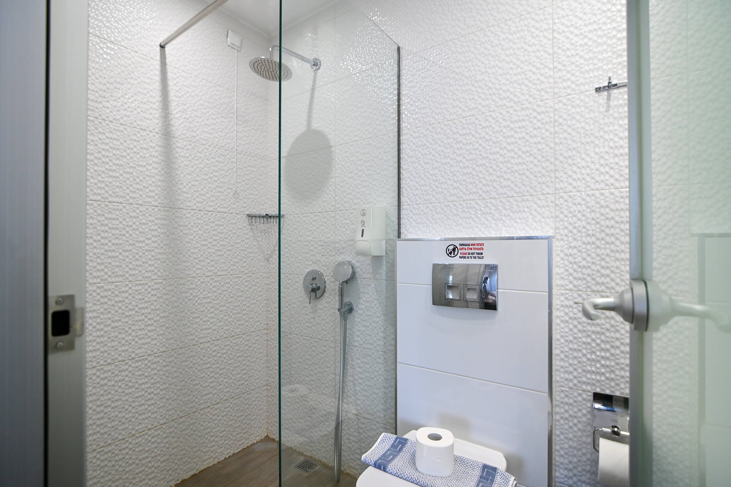 Double Room with Mountain View | Amalia Rooms Sea View | Nea Vrasna