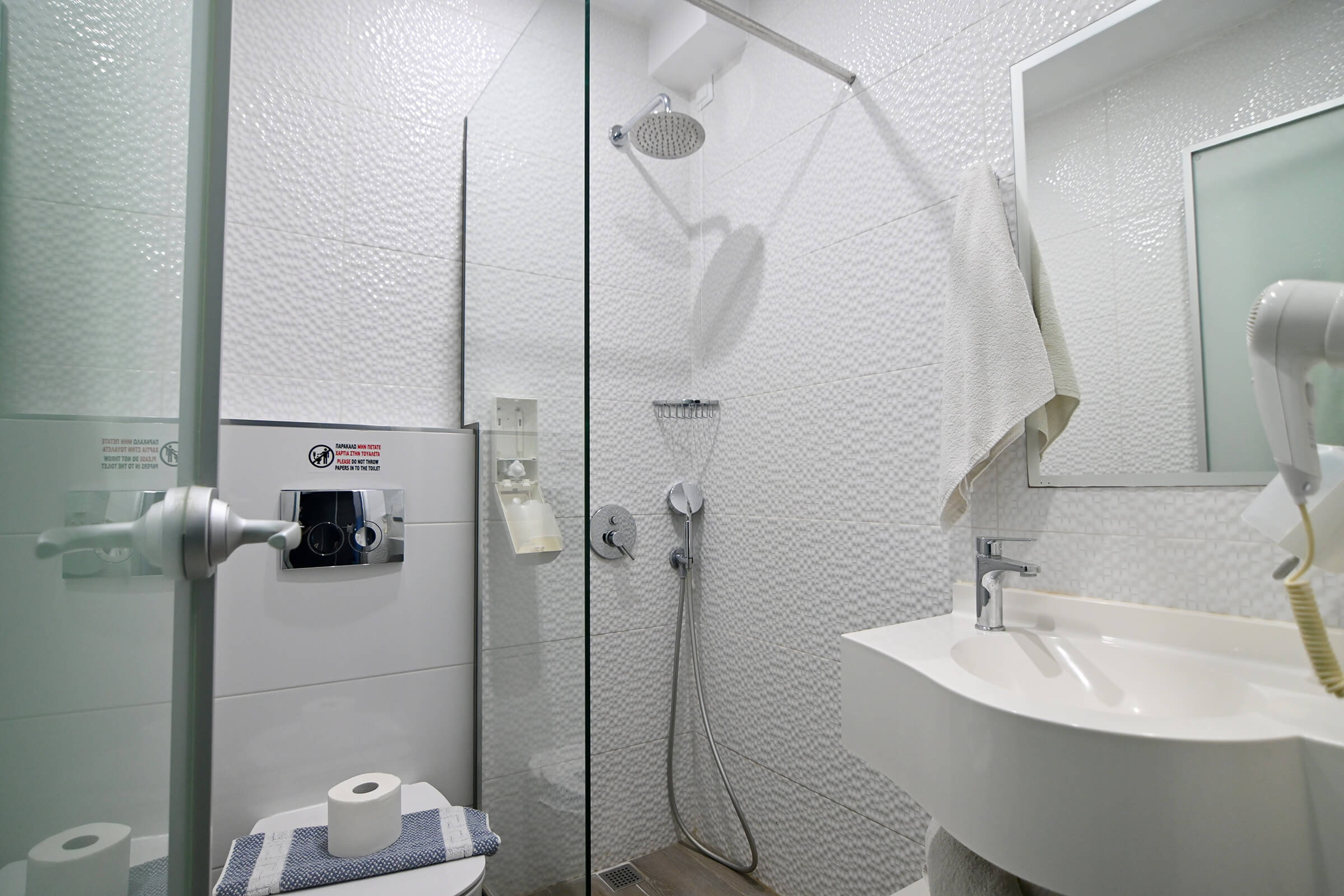 Double Room with Mountain View | Amalia Rooms Sea View | Nea Vrasna
