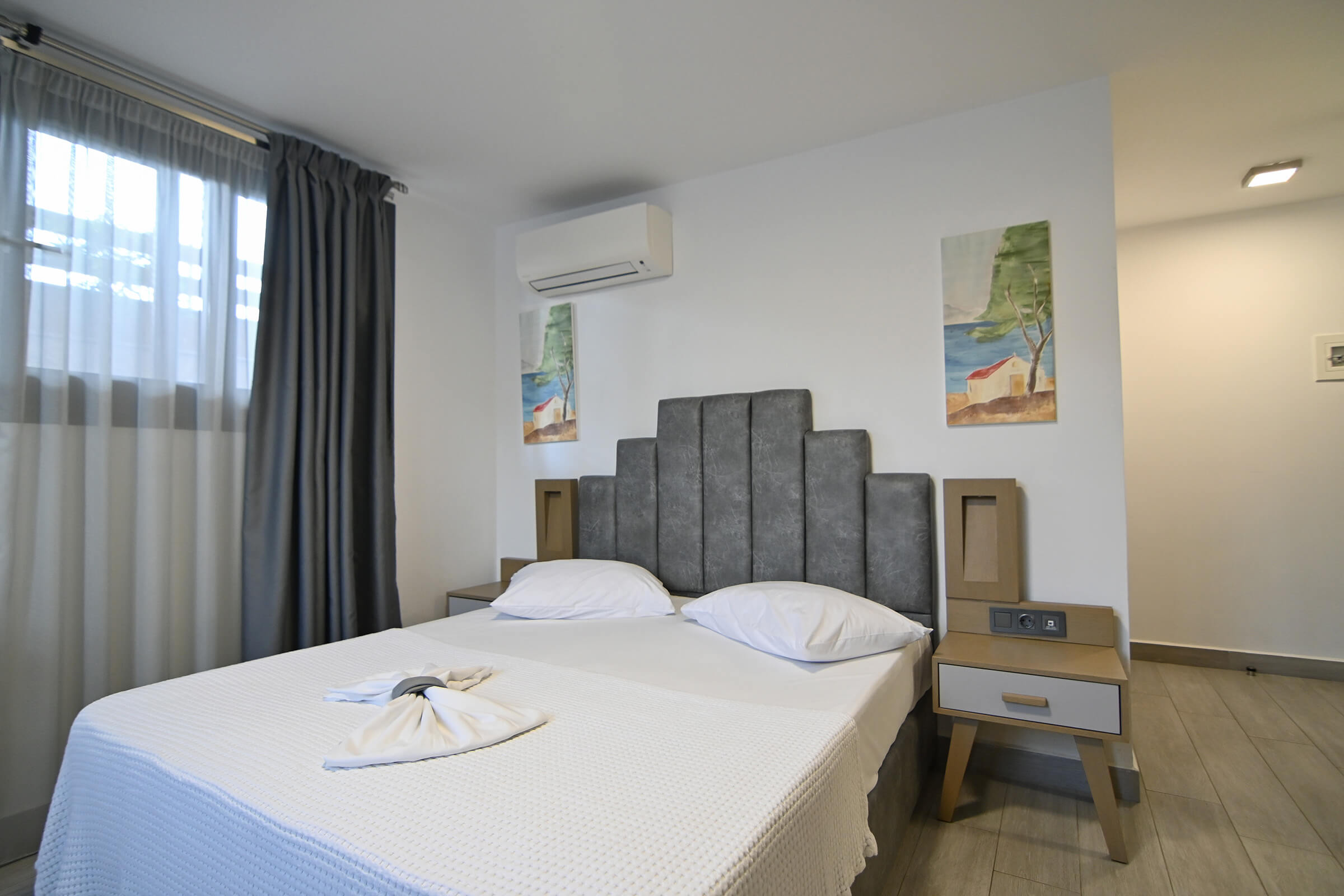 Economy Double Room | Amalia Rooms Sea View | Nea Vrasna