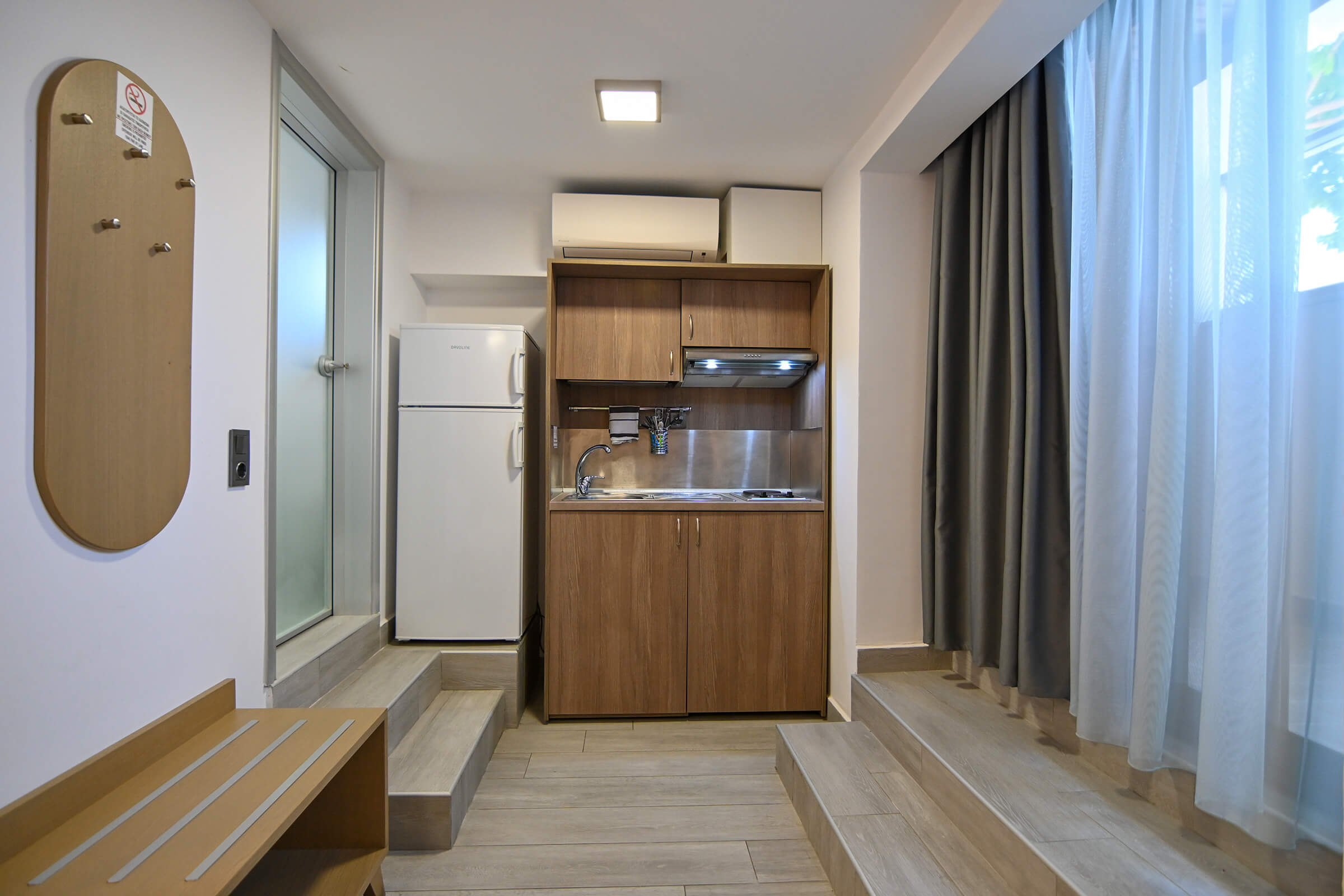 Economy Quadruble Room | Amalia Rooms Sea View | Nea Vrasna