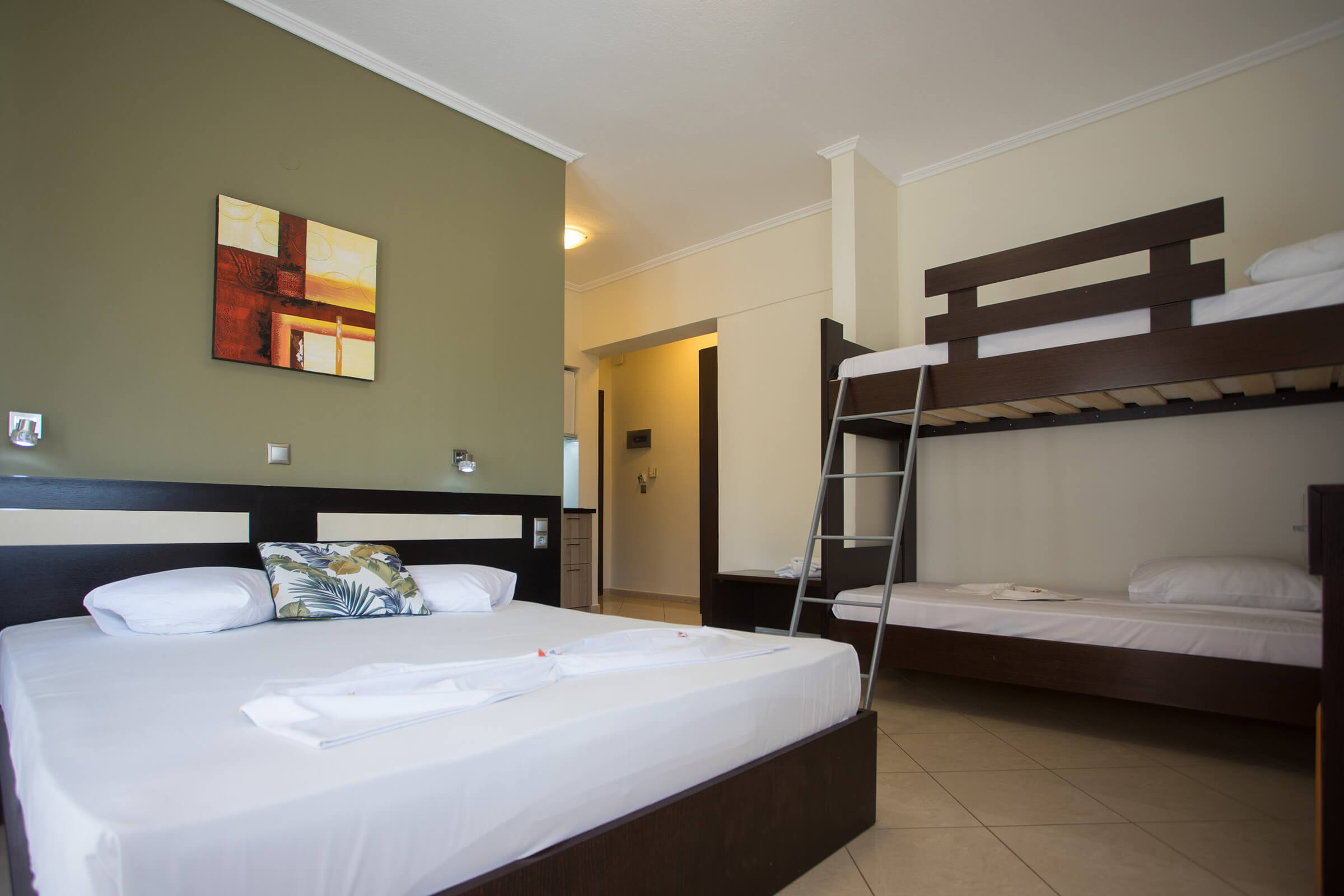 Studio with Sea View | Villa Amalia Sun Beach | Nea Vrasna