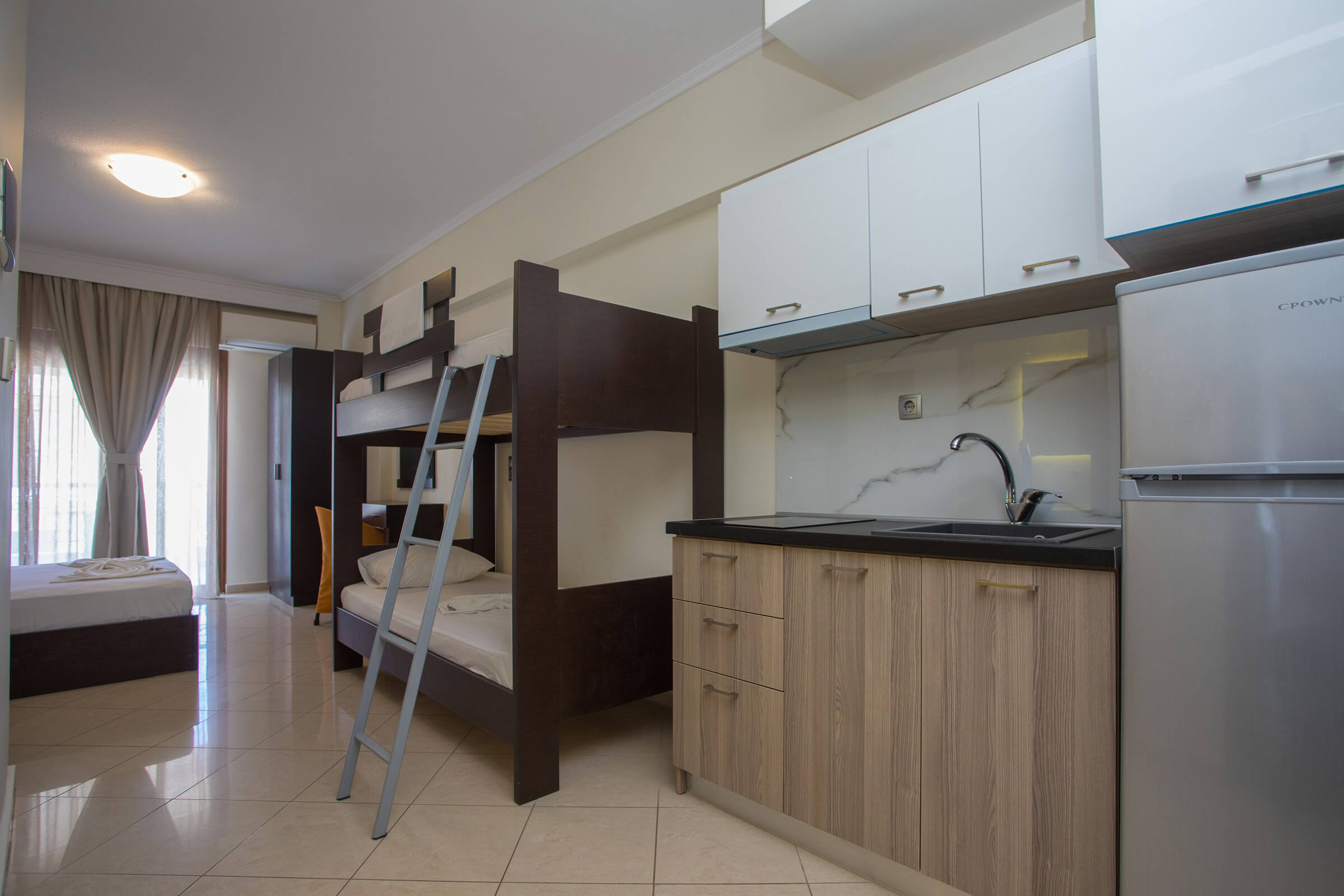 Studio with Sea View | Villa Amalia Sun Beach | Nea Vrasna