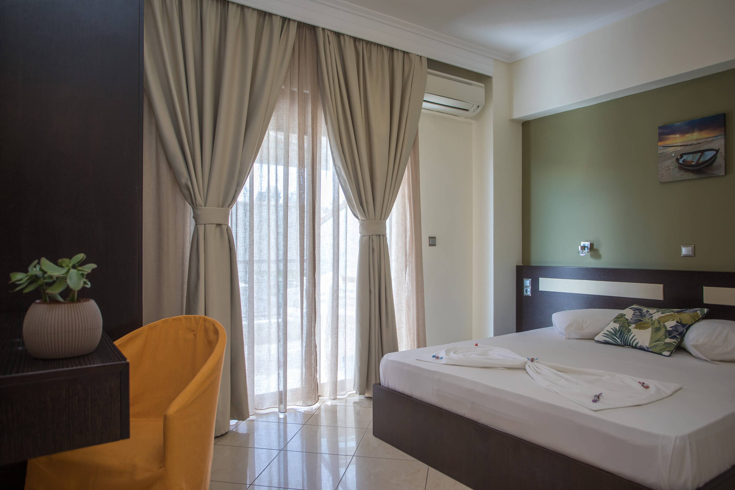 Studio with Sea View | Villa Amalia Sun Beach | Nea Vrasna