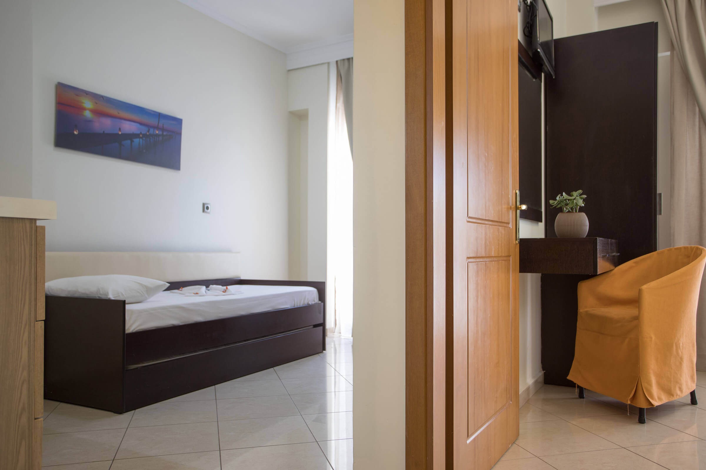 Studio with Sea View | Villa Amalia Sun Beach | Nea Vrasna