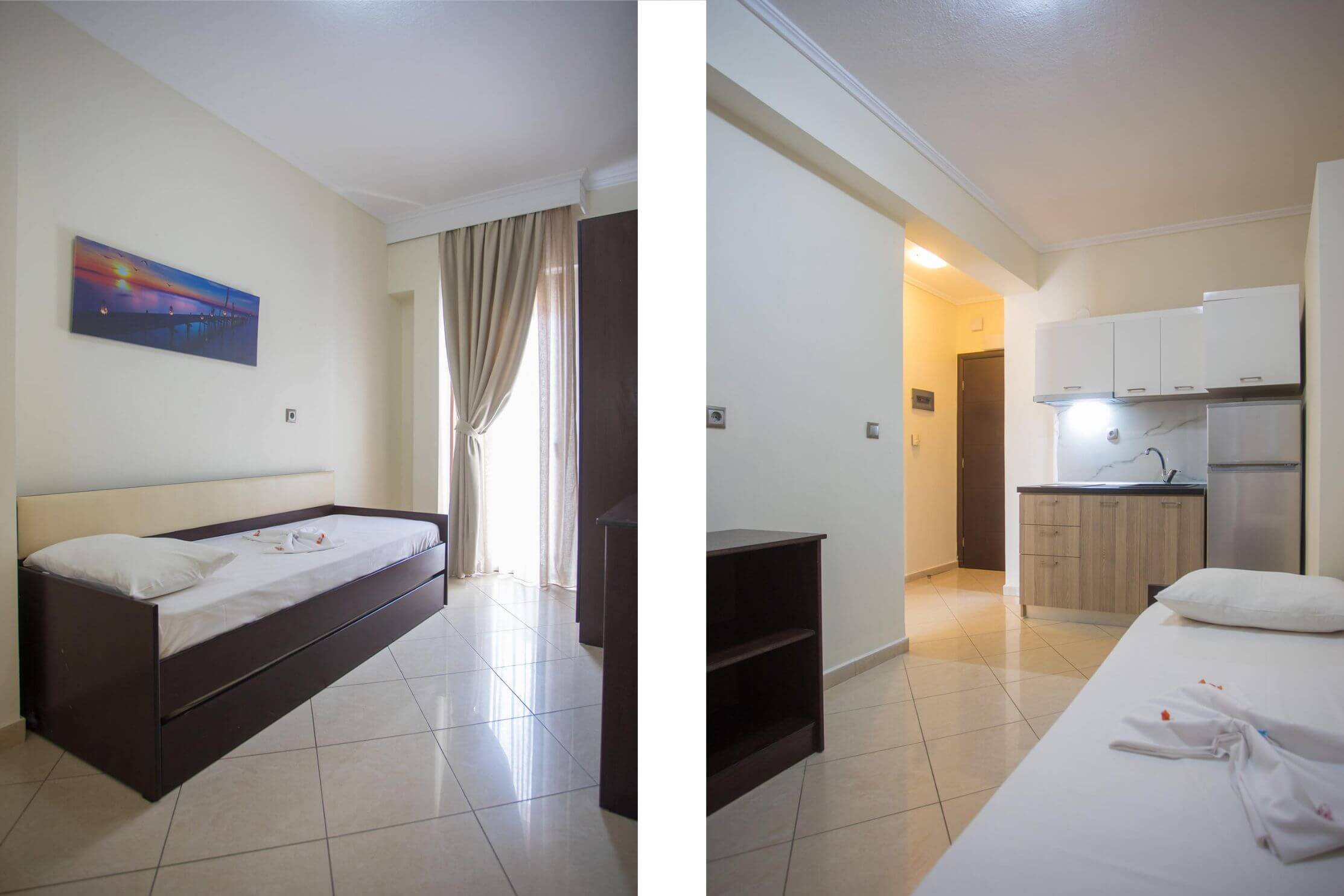 Studio with Sea View | Villa Amalia Sun Beach | Nea Vrasna